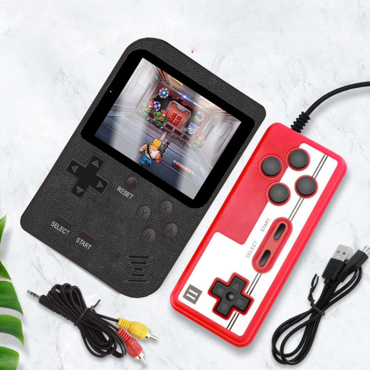 Portable Game Pad With 400 Games Included + Additional Player