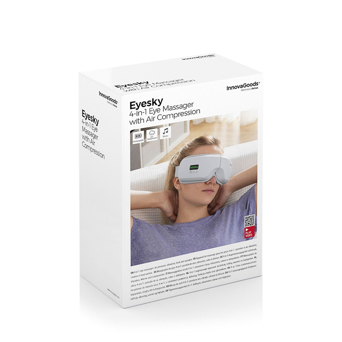 4-In-1 Eye Massager with Air Compression Eyesky InnovaGoods